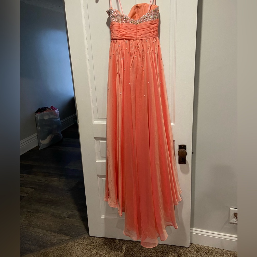 Mori Lee prom dress- worn once - Picture 3 of 7